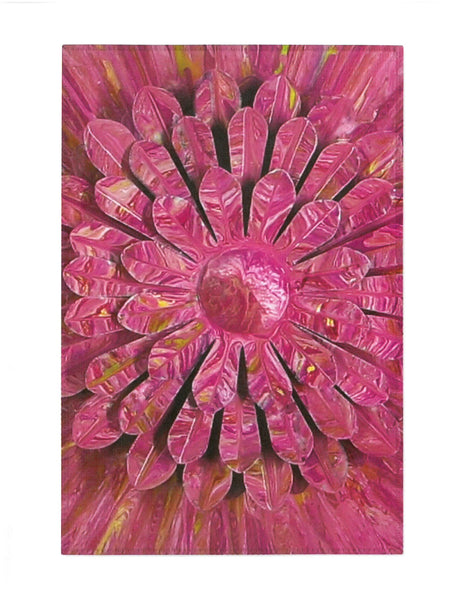 3D Pink Flower Abstract Art Area Rugs